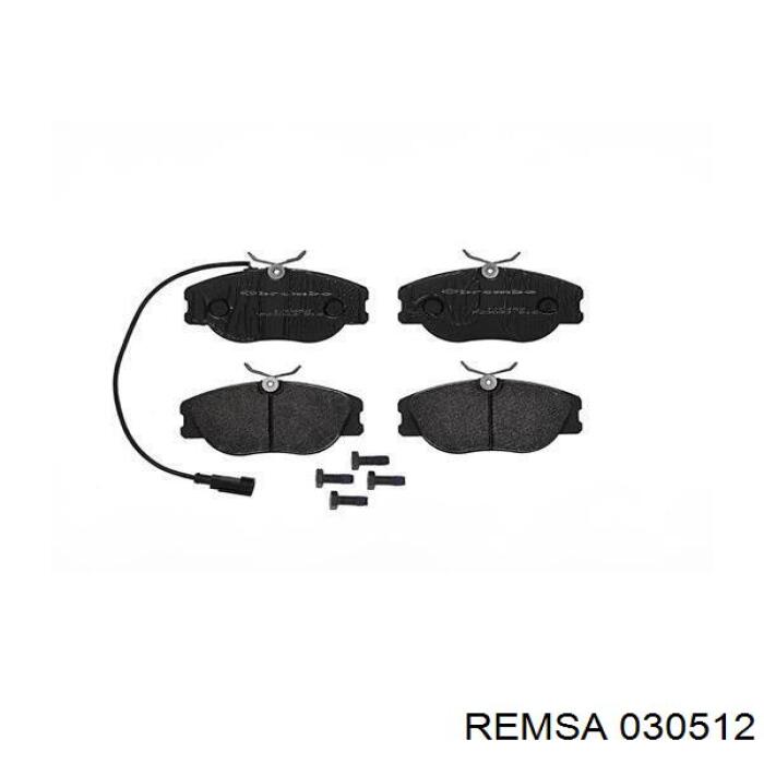 Купить 030512 Remsa Колодки тормозные