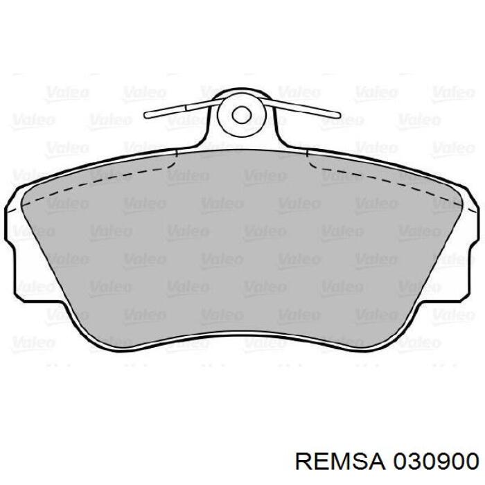 030900 Remsa Колодки передние