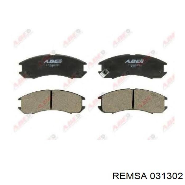 Купить 031302 Remsa Колодки тормозные