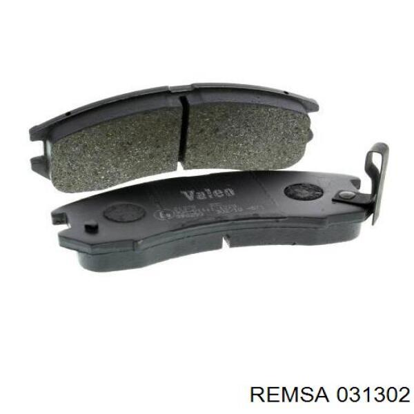 Передние тормозные колодки 031302 Remsa