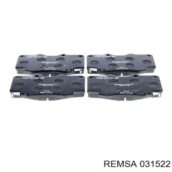 Тормозные колодки Remsa 031522
