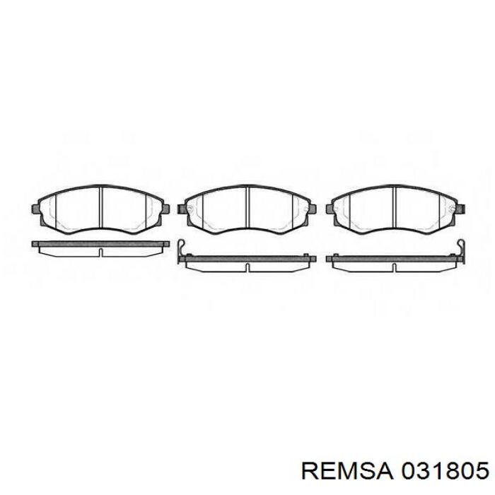 Колодки Remsa 031805 цена, от 15.95 USD