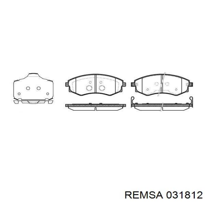 Колодки Remsa 031812 цена, от 17.26 USD