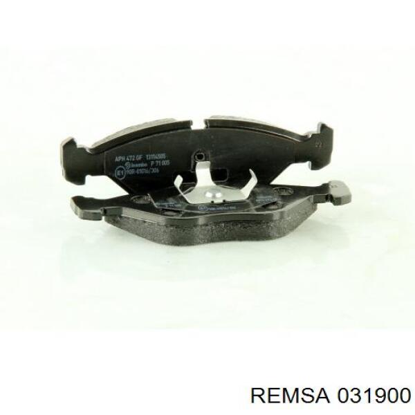 Тормозные колодки Remsa 031900