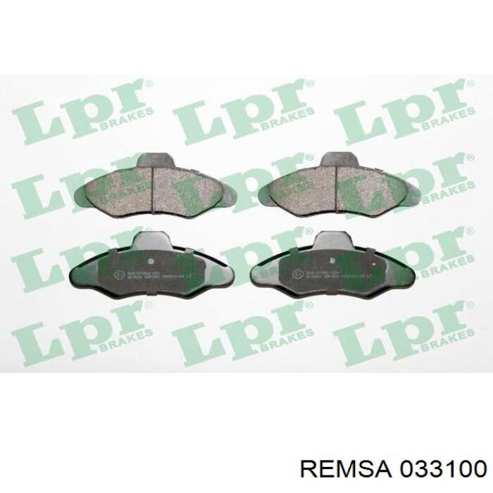 Купить 033100 Remsa Колодки тормозные