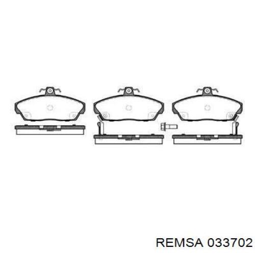Купить 033702 Remsa Колодки тормозные