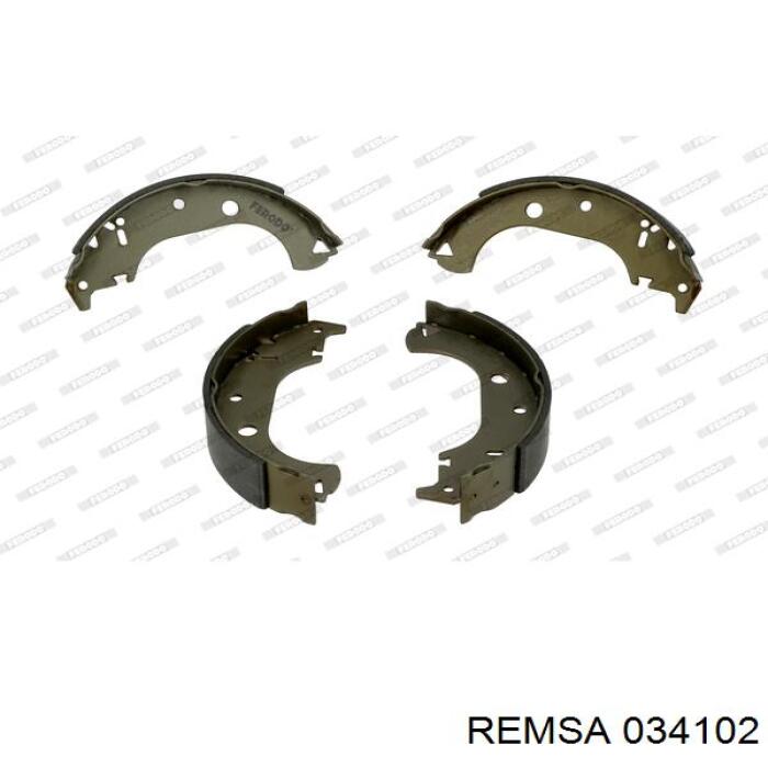 Купить 034102 Remsa Колодки тормозные