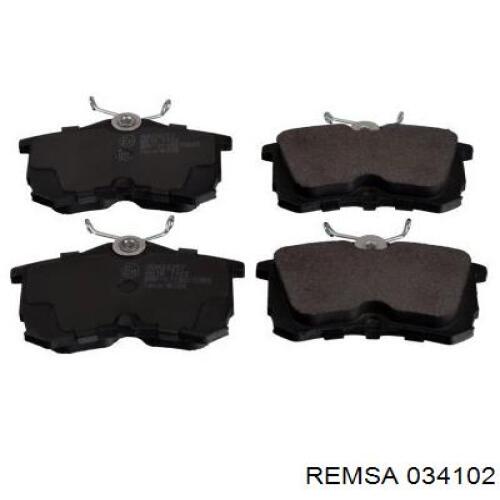 Колодки Remsa 034102 цена, от 23.52 USD