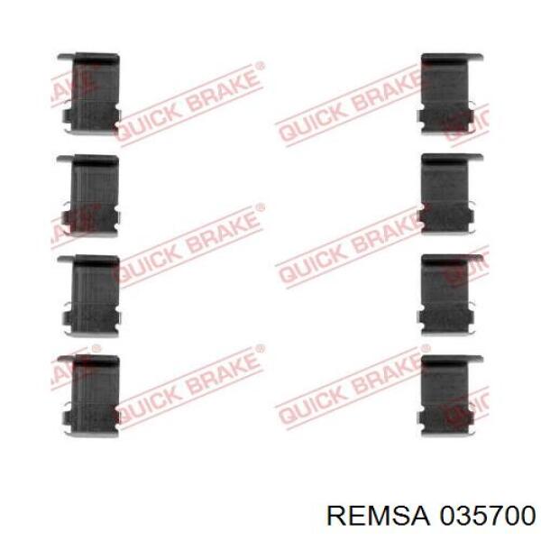 035700 Remsa Колодки передние