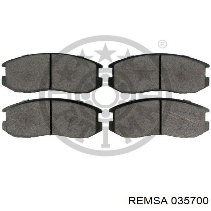 Передние тормозные колодки 035700 Remsa