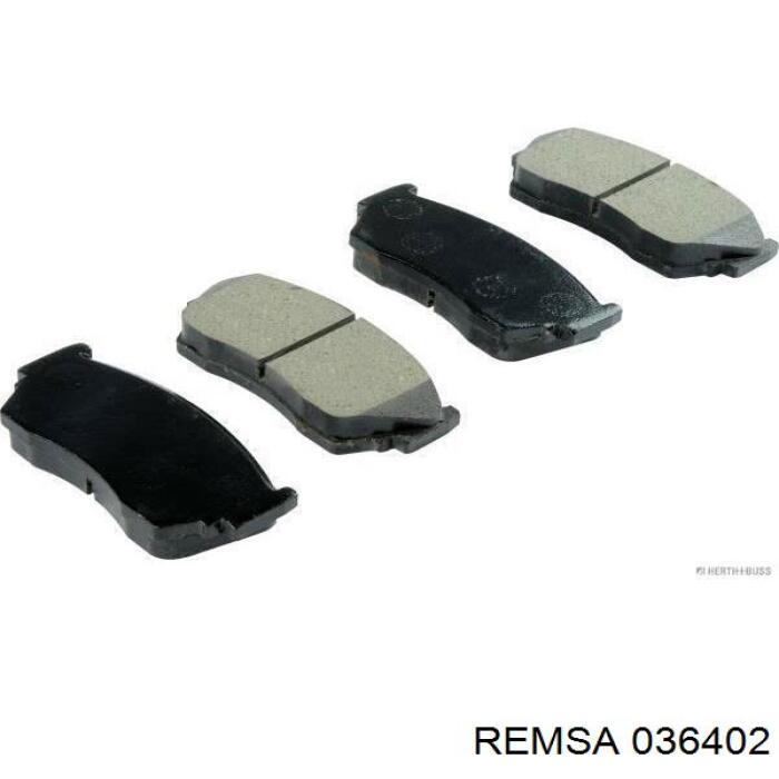 Купить 036402 Remsa Колодки тормозные