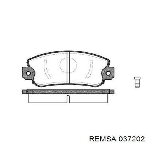 Купить 037202 Remsa Колодки тормозные