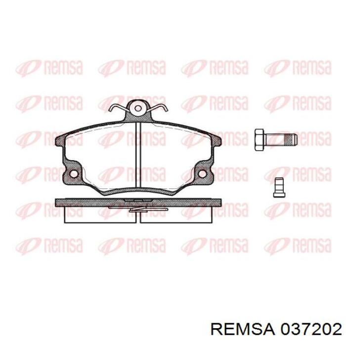 Купить 037202 Remsa Колодки тормозные