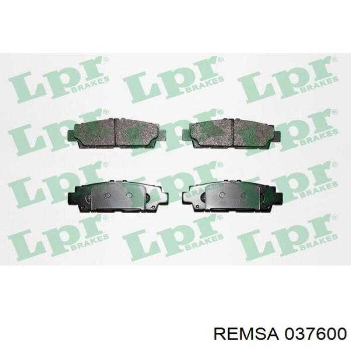 Купить 037600 Remsa Колодки тормозные задние, дисковые