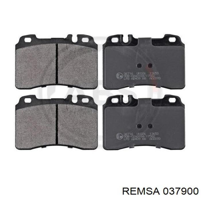 Купить 037900 Remsa Колодки тормозные