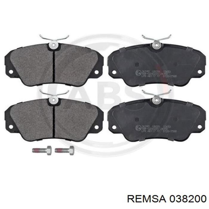 Колодки Remsa 038200 цена, от 22.80 USD