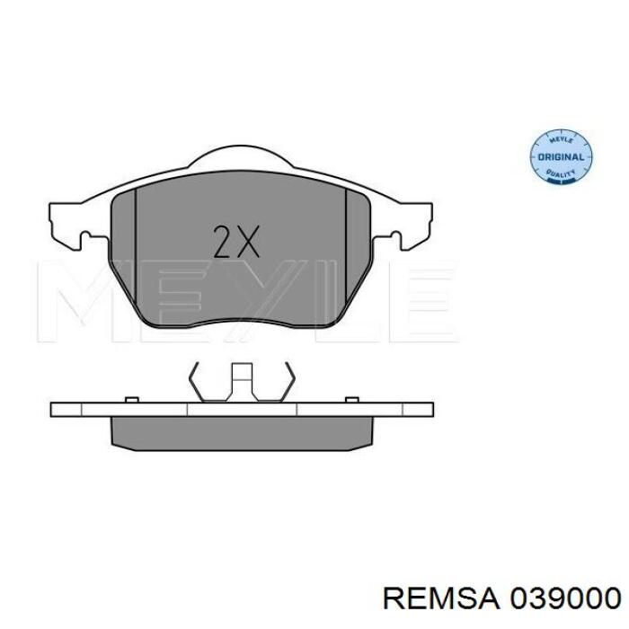 Тормозные колодки Remsa 039000