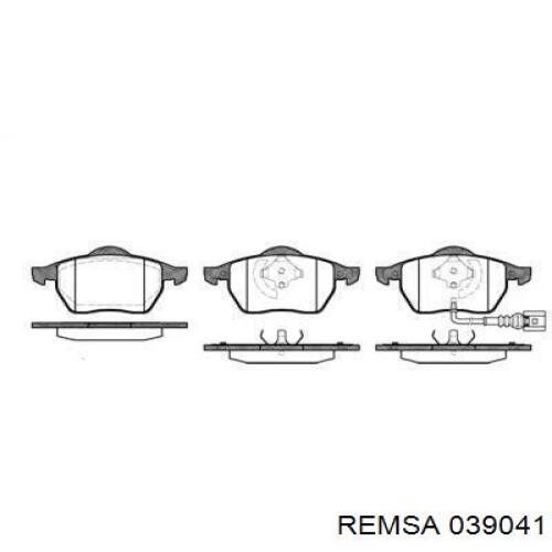 039041 Remsa Колодки передние