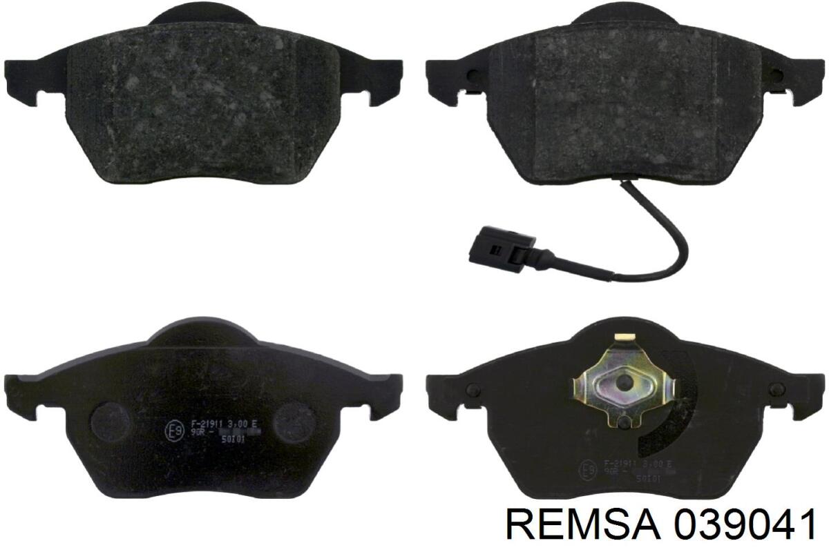 Купить 039041 Remsa Колодки тормозные