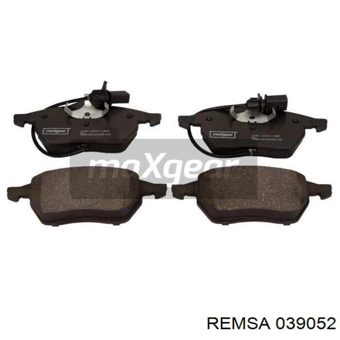 Передние тормозные колодки 039052 Remsa
