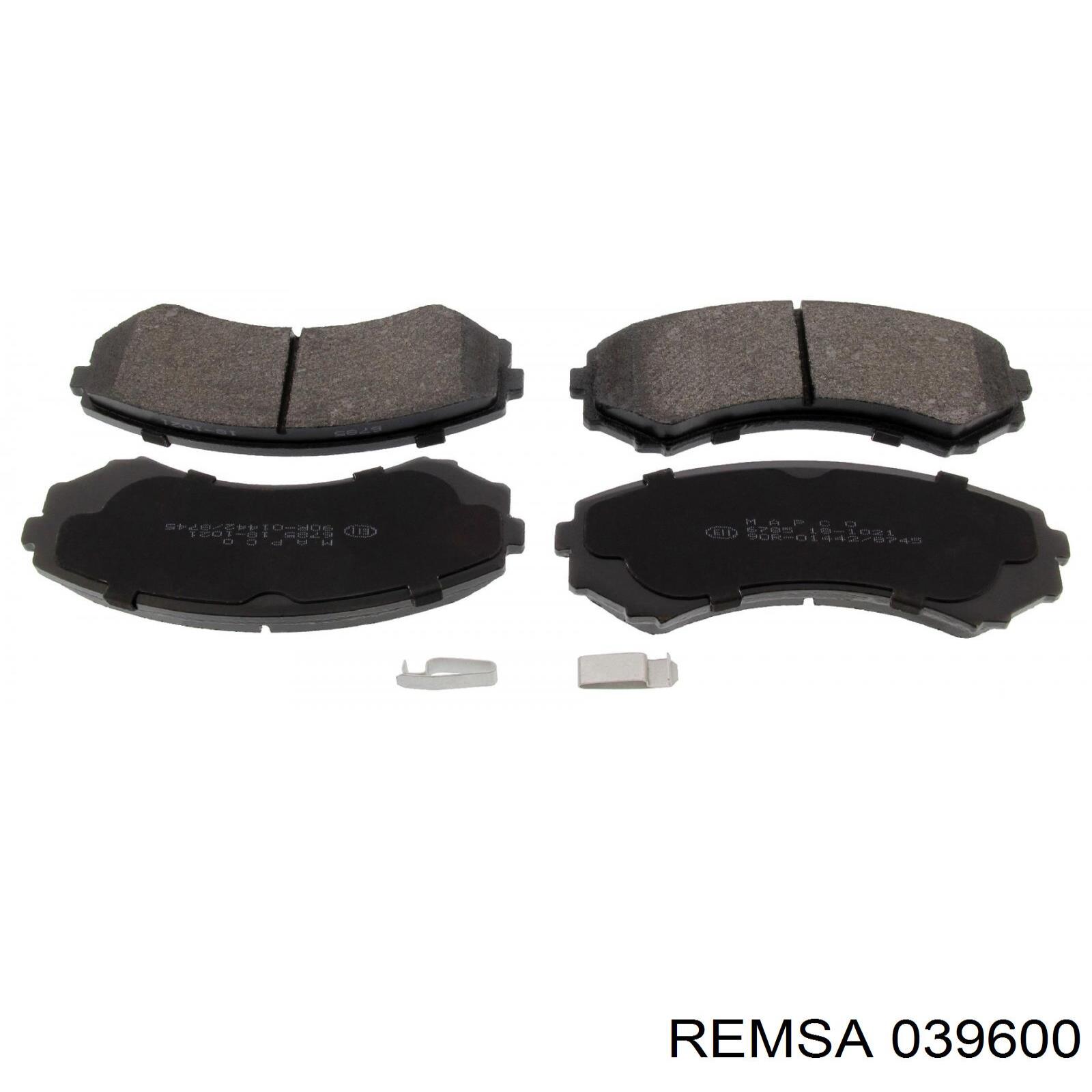 Колодки Remsa 039600 цена, от 22.24 USD