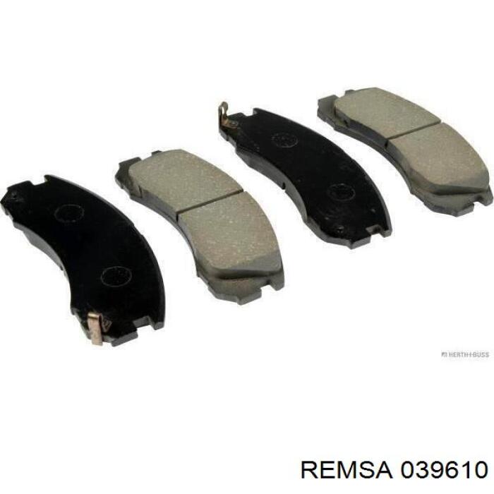 Тормозные колодки Remsa 039610