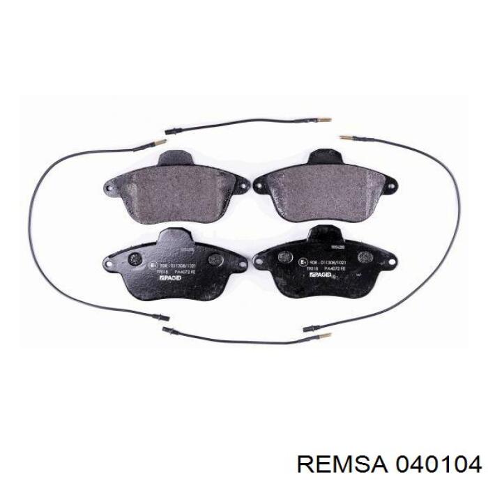 040104 Remsa Колодки передние