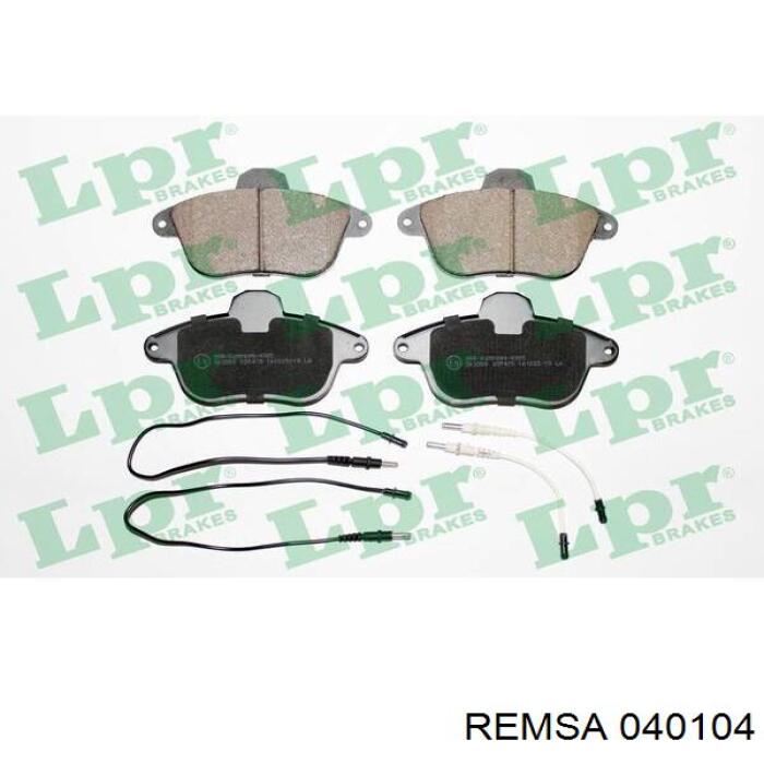 Купить 040104 Remsa Колодки тормозные