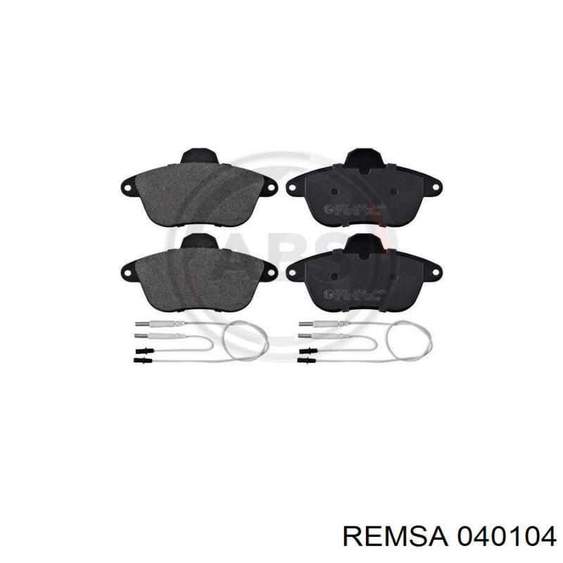 Тормозные колодки Remsa 040104