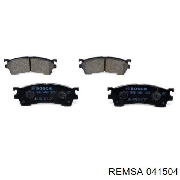 Тормозные колодки Remsa 041504