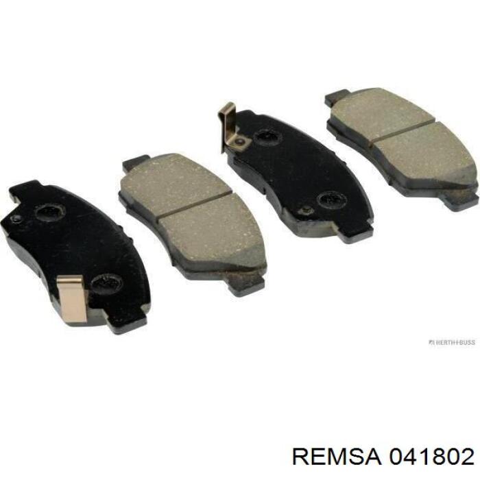 Тормозные колодки Remsa 041802