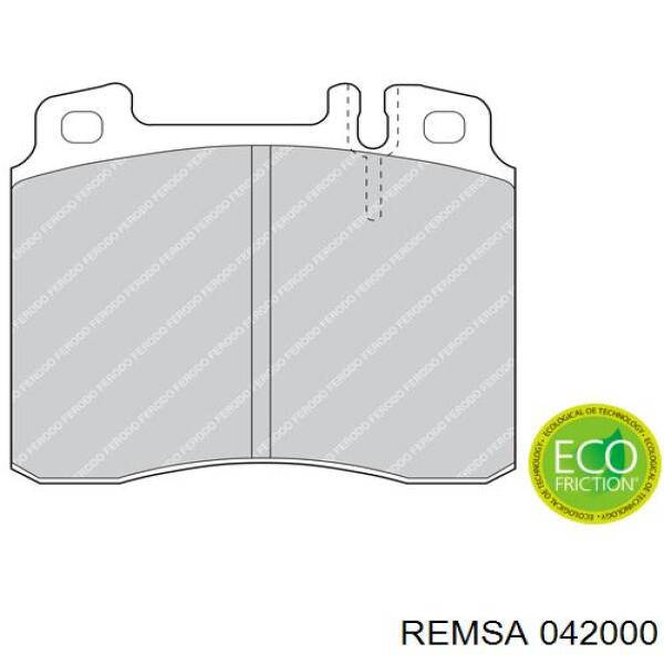 042000 Remsa Колодки передние