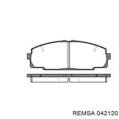 Колодки Remsa 042120 цена, от 24.88 USD