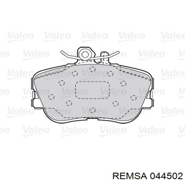 044502 Remsa Колодки передние