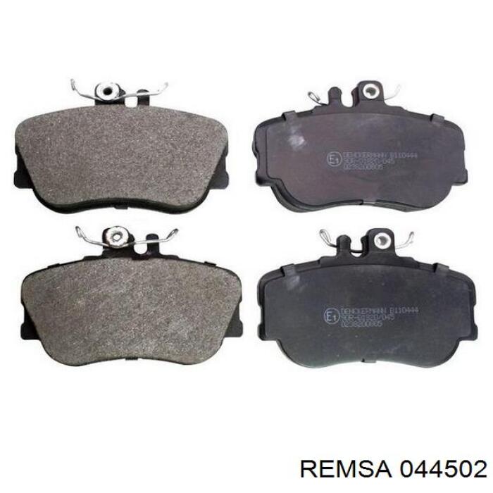 Передние тормозные колодки 044502 Remsa