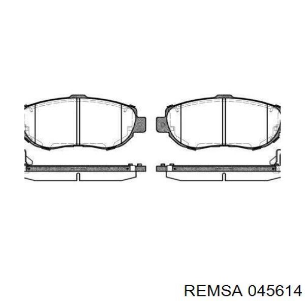 Передние тормозные колодки 045614 Remsa