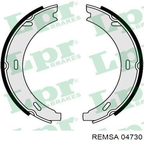 04730 Remsa колодки тормозные передние дисковые