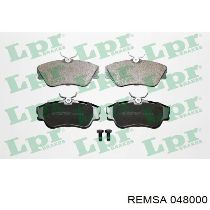 Передние тормозные колодки 048000 Remsa