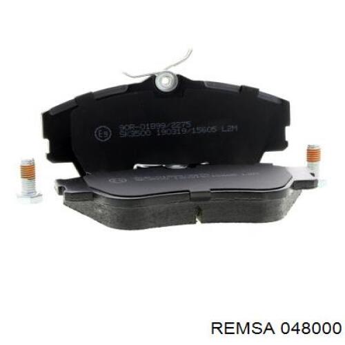 Купить 048000 Remsa Колодки тормозные
