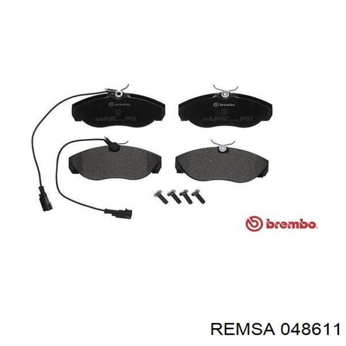 Тормозные колодки Remsa 048611