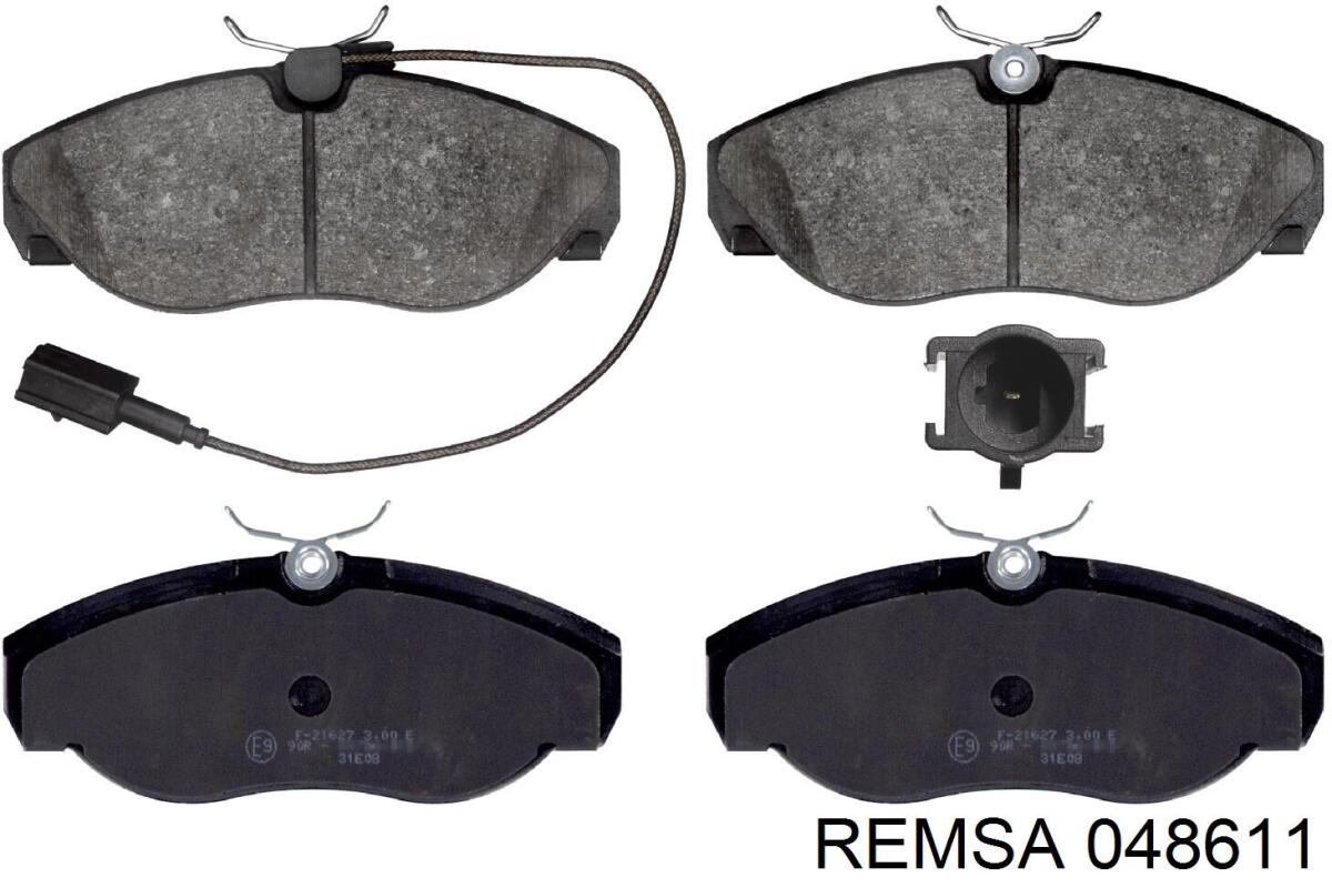 Купить 048611 Remsa Колодки тормозные