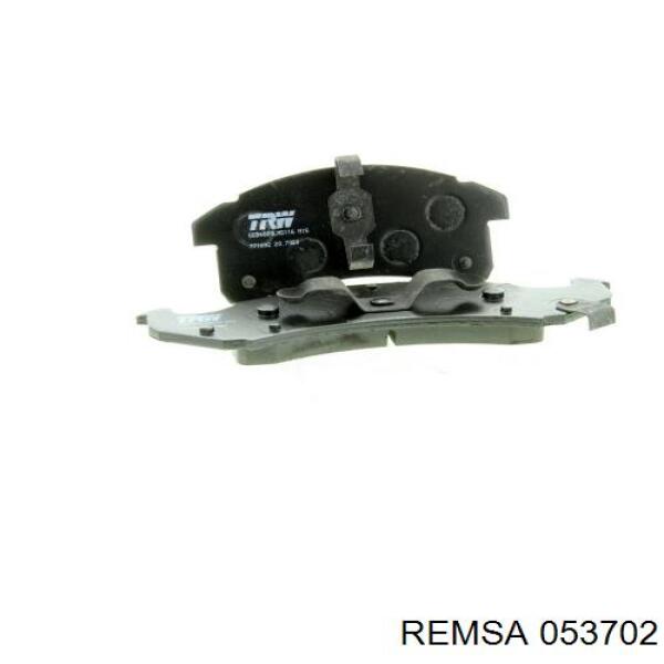 Передние тормозные колодки 053702 Remsa