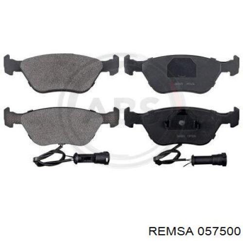 057500 Remsa Колодки передние