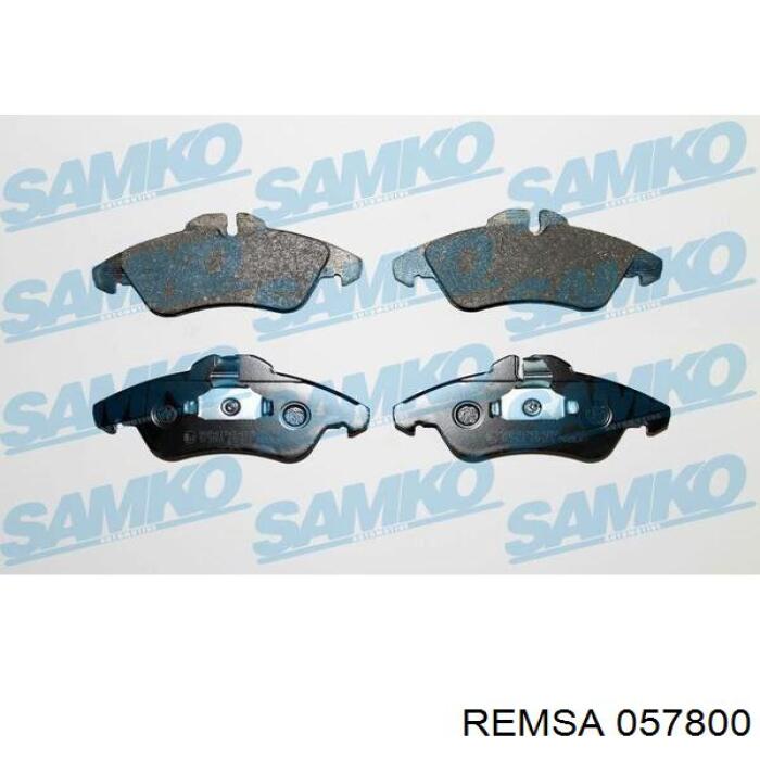 Купить 057800 Remsa Колодки тормозные