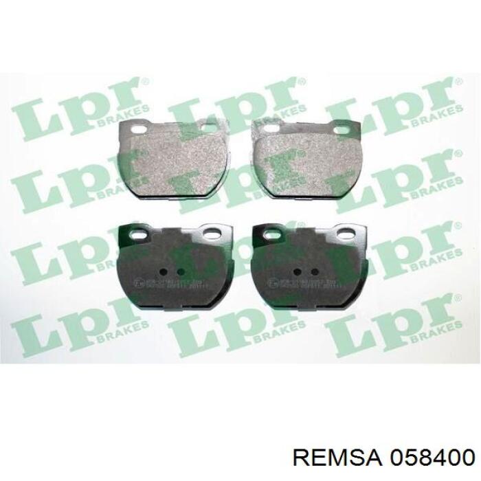 Задние тормозные колодки 058400 Remsa