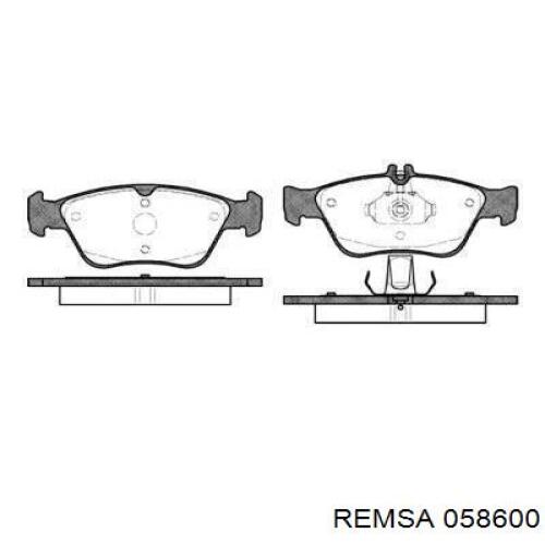 Колодки Remsa 058600 цена, от 26.21 USD