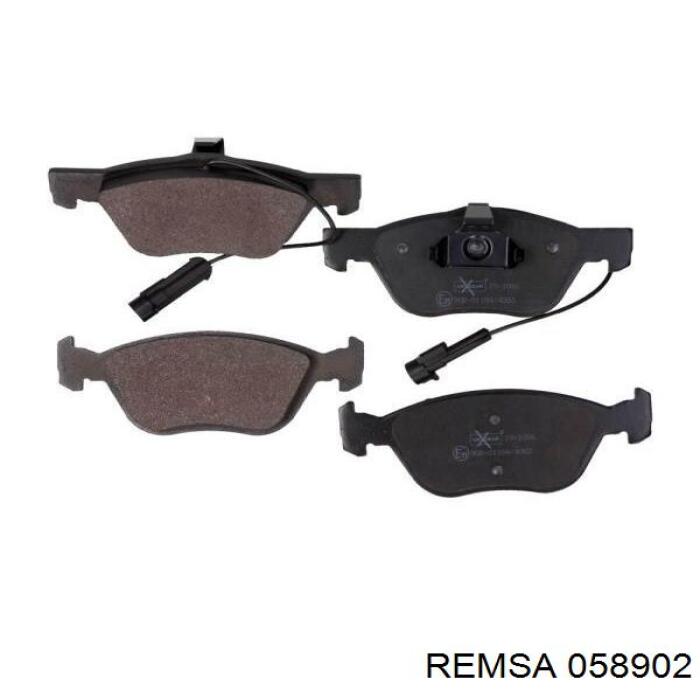Купить 058902 Remsa Колодки тормозные