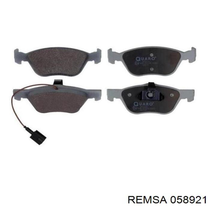 Купить 058921 Remsa Колодки тормозные
