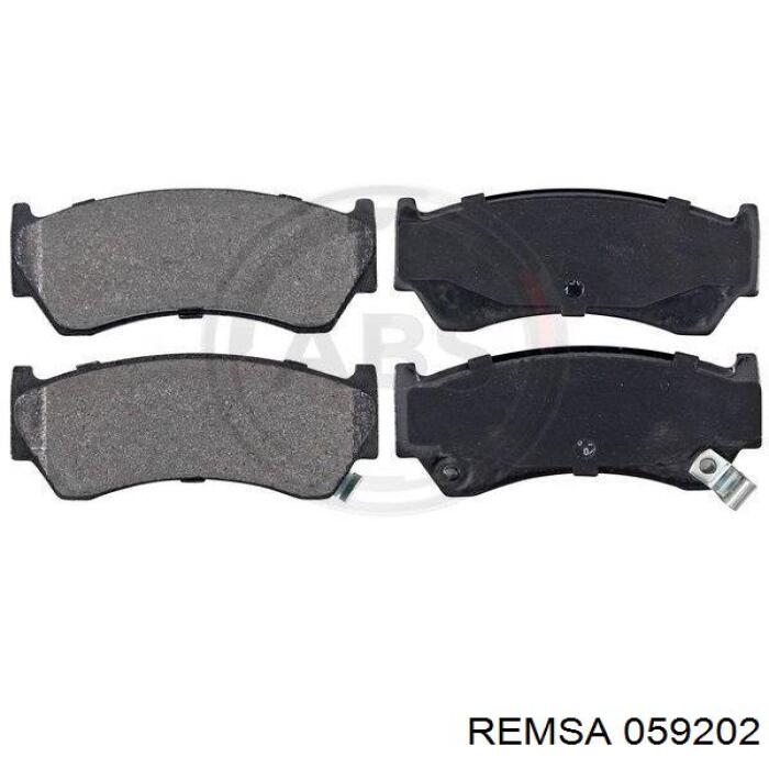 Тормозные колодки Remsa 059202