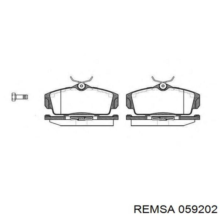 Колодки Remsa 059202 цена, от 16.47 USD